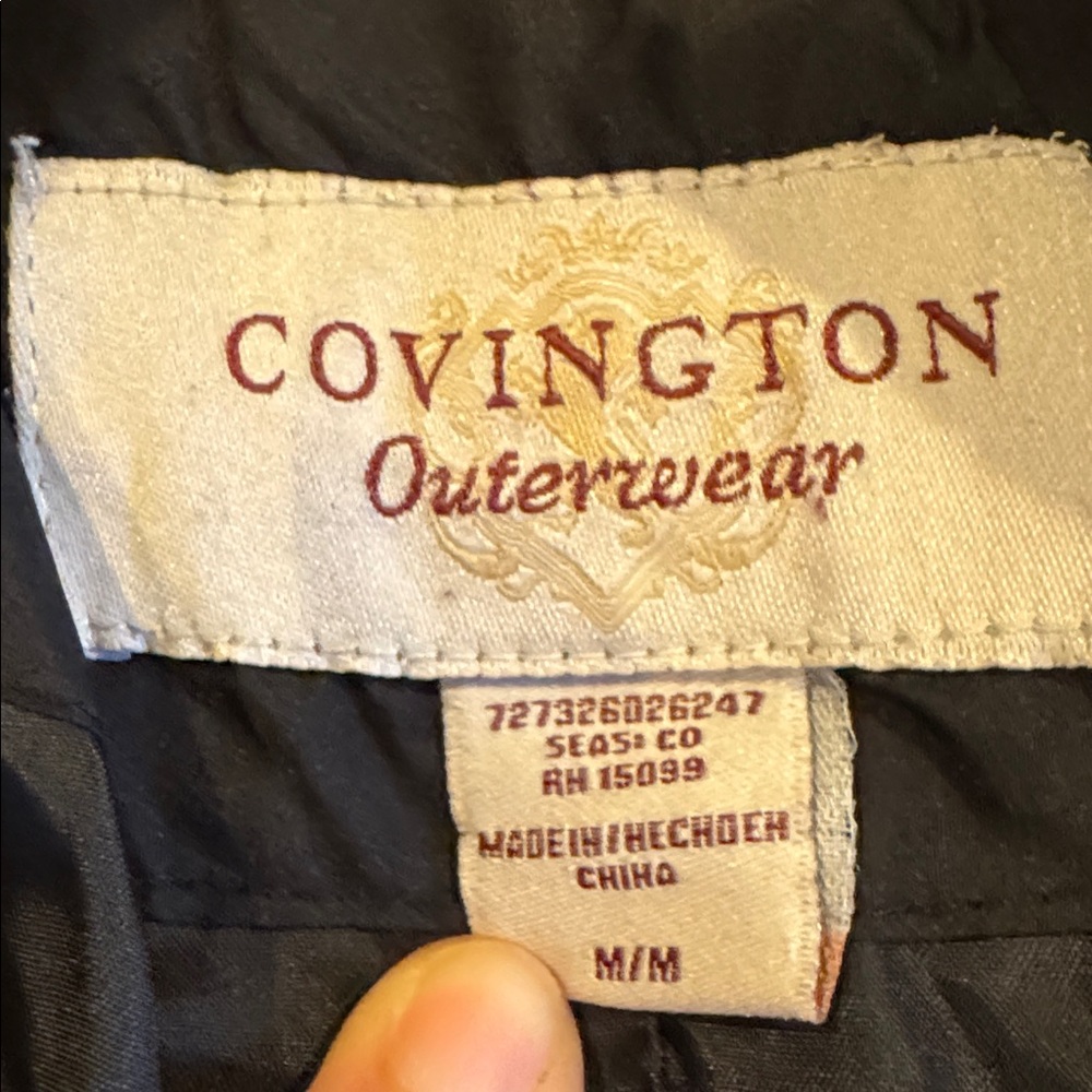 Covington Black Quilted Jacket - Picture 6 of 8